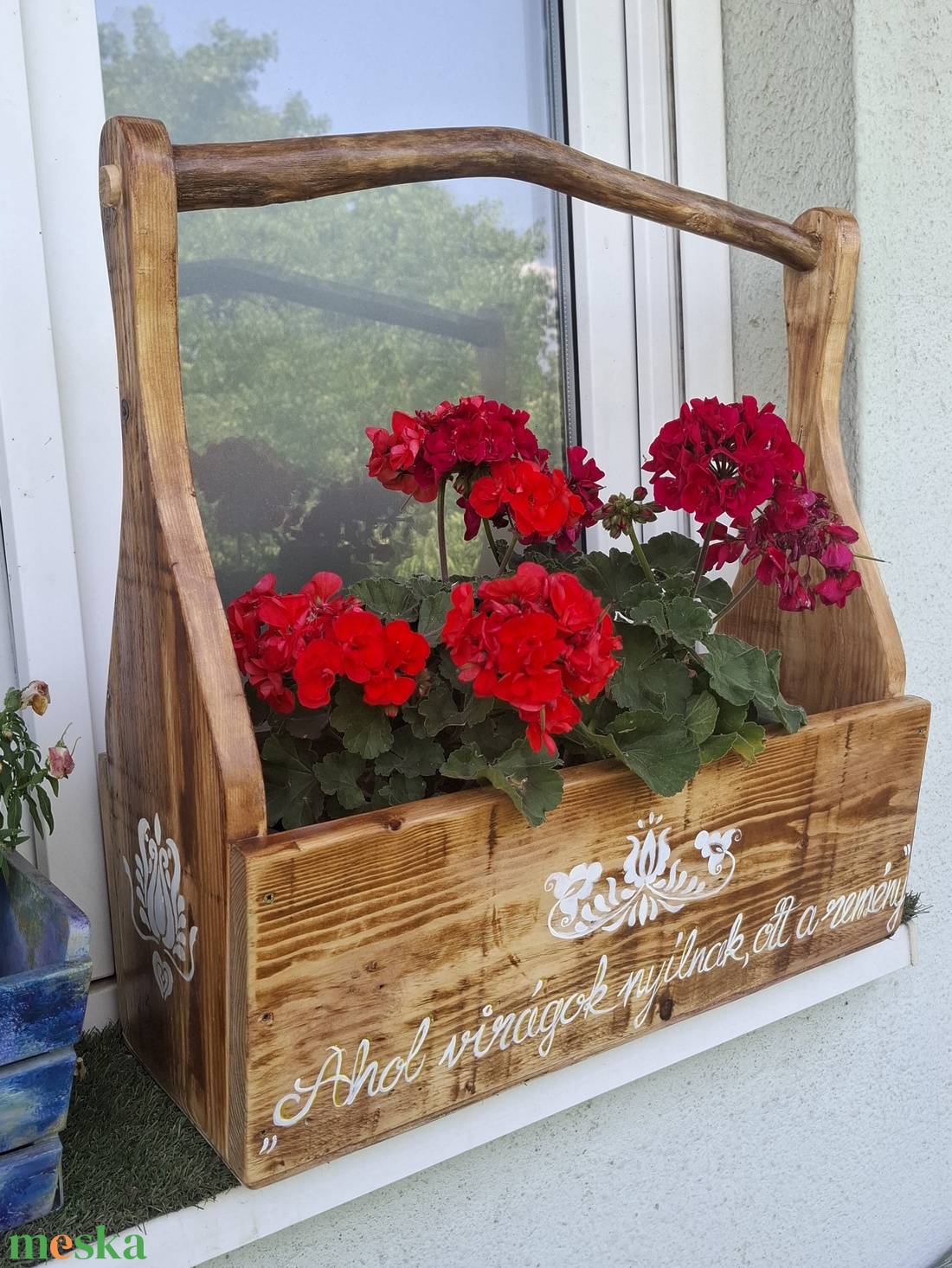 Szuverén:) virágláda - otthon & életmód - ház & kert - virágláda, balkonláda - Meska.hu