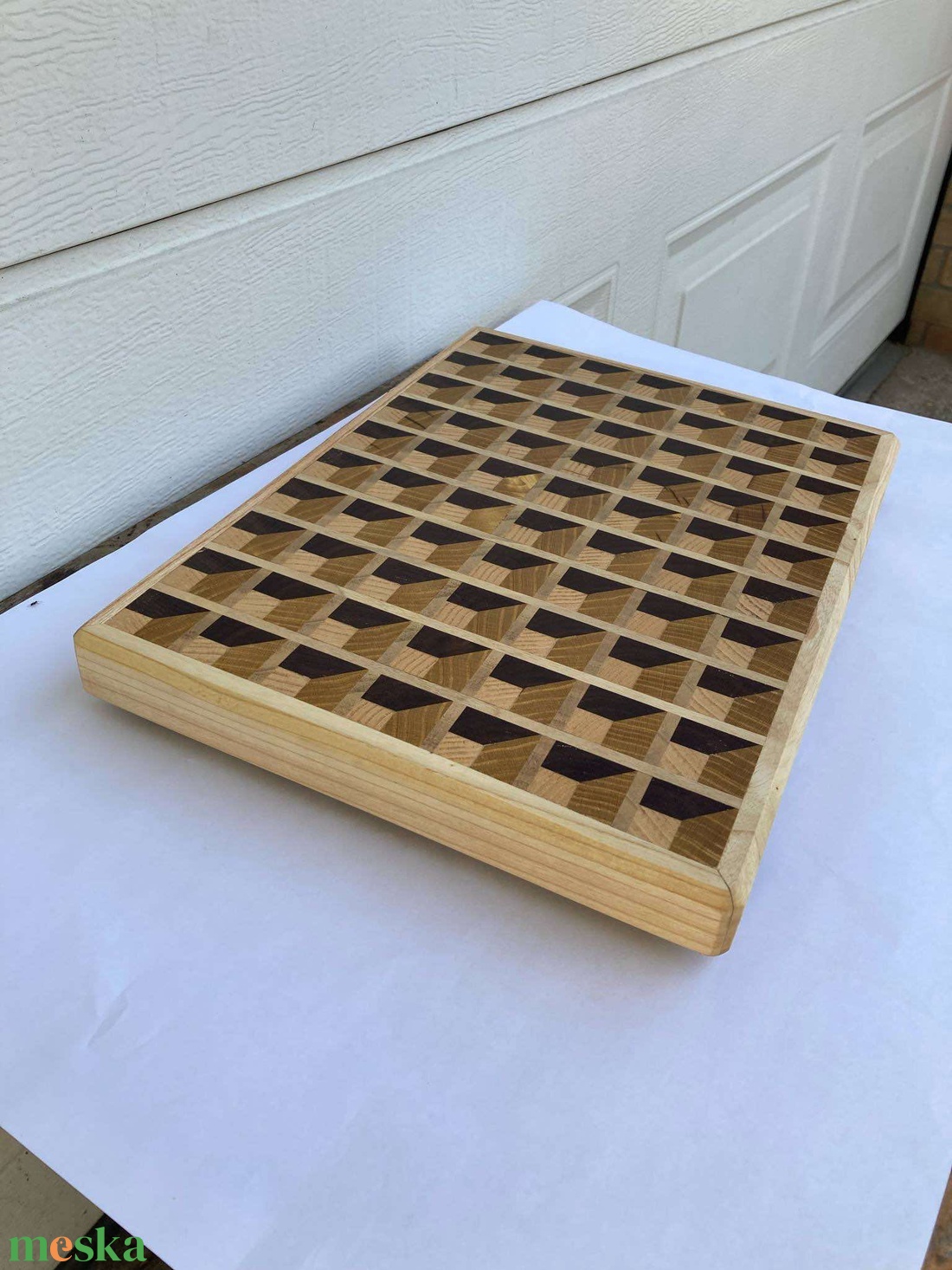 Vágódeszka 3D mintával - otthon & életmód - konyhafelszerelés, tálalás - sütés, főzés - vágódeszka - Meska.hu