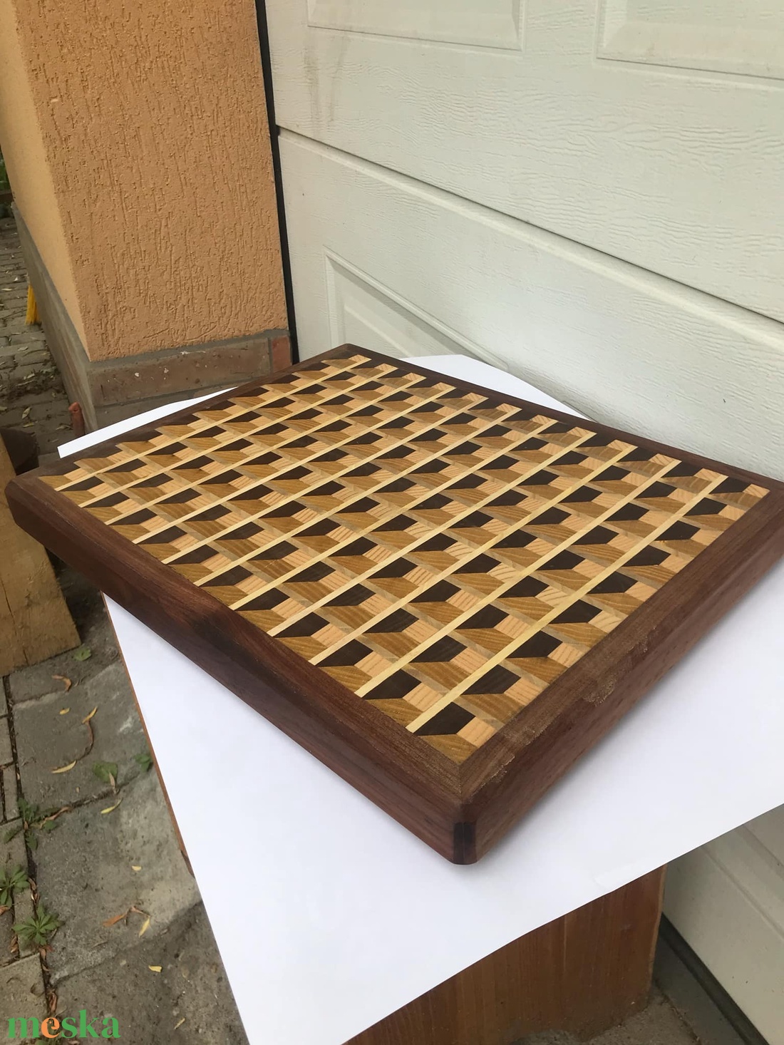 Vágódeszka 3D mintával - otthon & életmód - konyhafelszerelés, tálalás - sütés, főzés - vágódeszka - Meska.hu Vágódeszka 3D mintával - otthon & életmód - konyhafelszerelés, tálalás - sütés, főzés - vágódeszka - Meska.hu