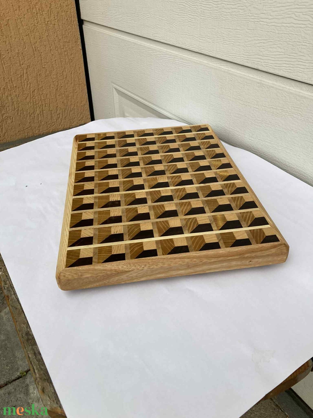 Vágódeszka 3D mintával - otthon & életmód - konyhafelszerelés, tálalás - sütés, főzés - vágódeszka - Meska.hu
