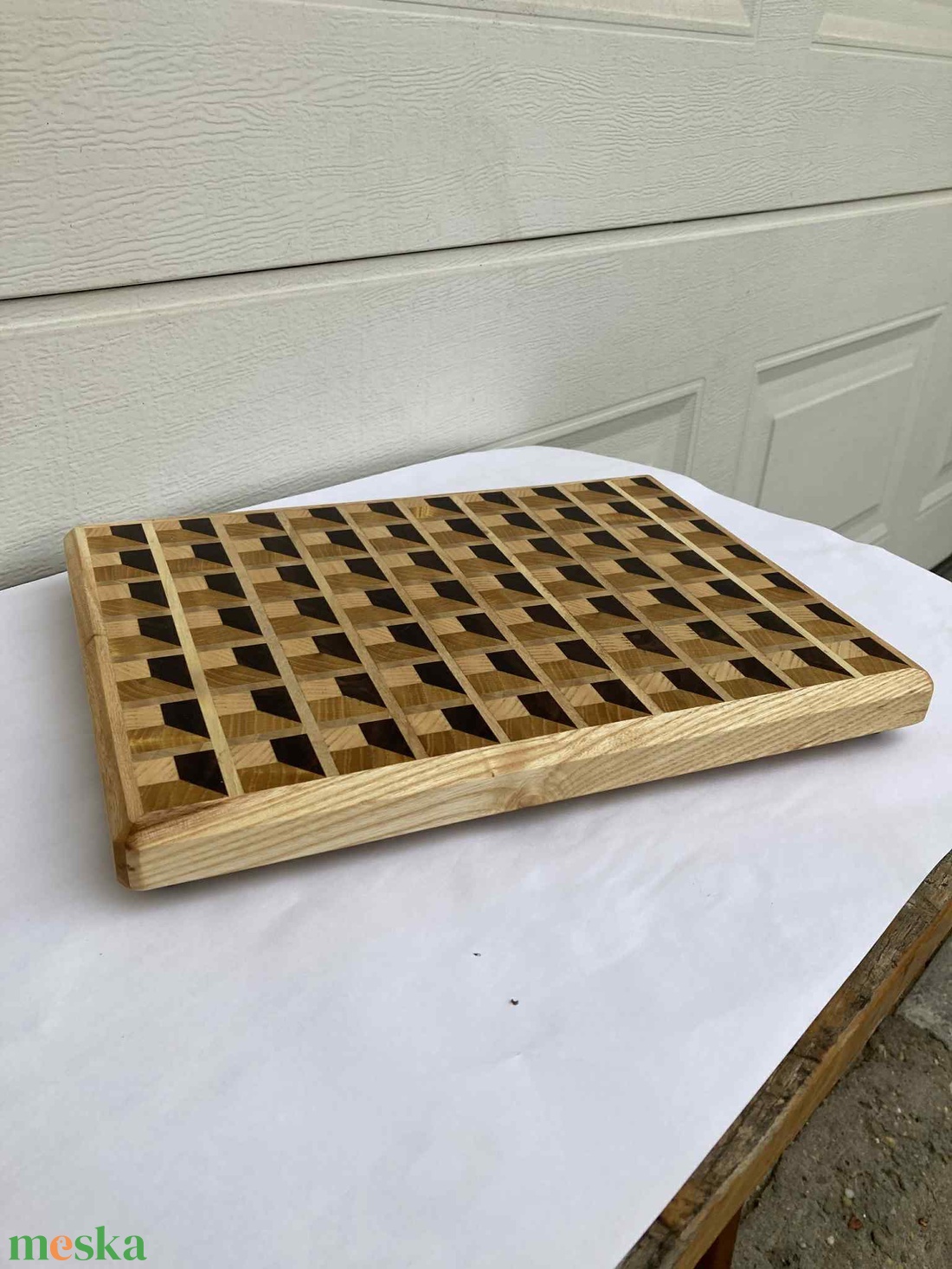 Vágódeszka 3D mintával - otthon & életmód - konyhafelszerelés, tálalás - sütés, főzés - vágódeszka - Meska.hu
