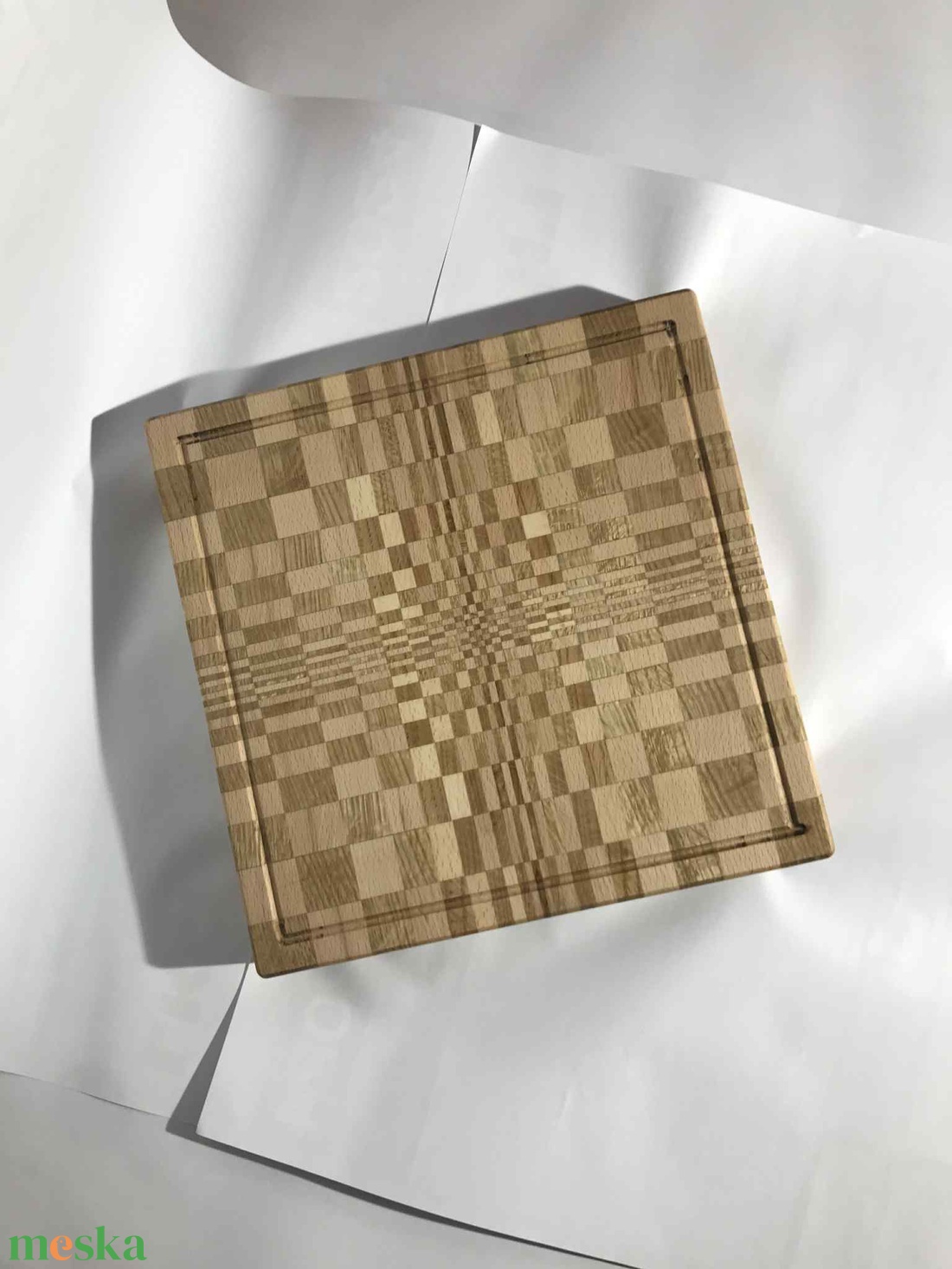 Vágódeszka 3D hatással - otthon & életmód - konyhafelszerelés, tálalás - sütés, főzés - vágódeszka - Meska.hu