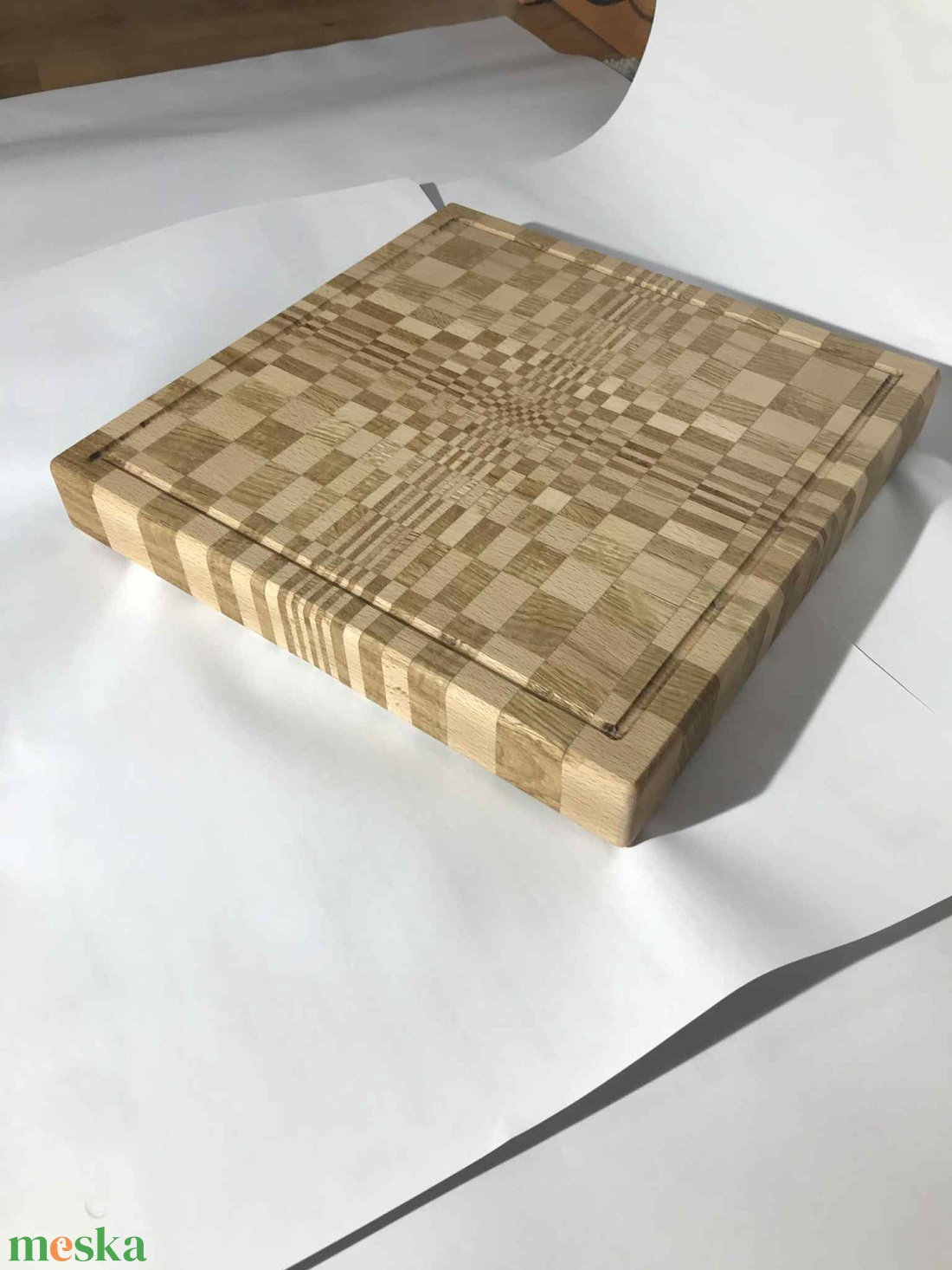 Vágódeszka 3D hatással - otthon & életmód - konyhafelszerelés, tálalás - sütés, főzés - vágódeszka - Meska.hu