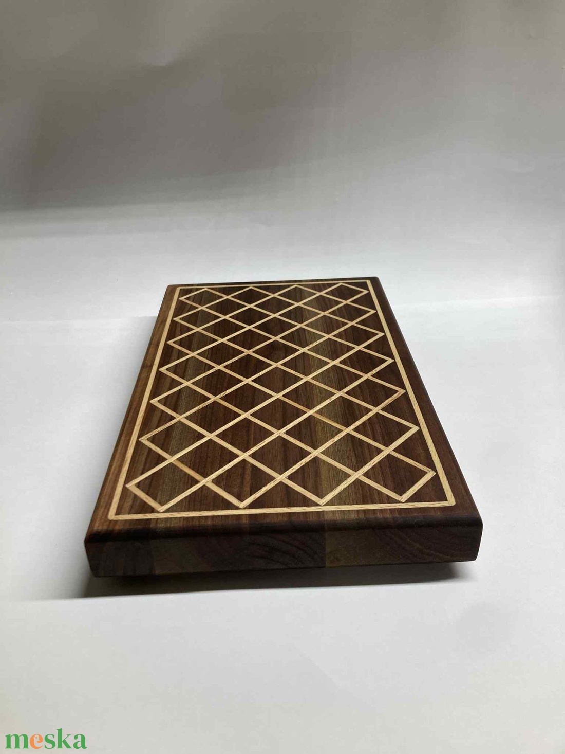 Vágódeszka faberakással - otthon & életmód - konyhafelszerelés, tálalás - sütés, főzés - vágódeszka - Meska.hu