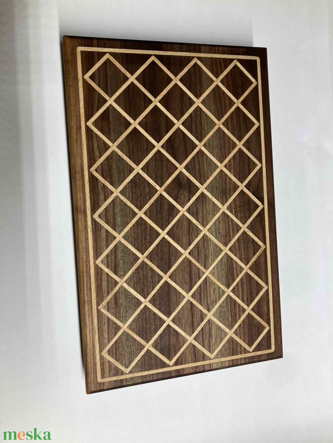 Vágódeszka faberakással - otthon & életmód - konyhafelszerelés, tálalás - sütés, főzés - vágódeszka - Meska.hu