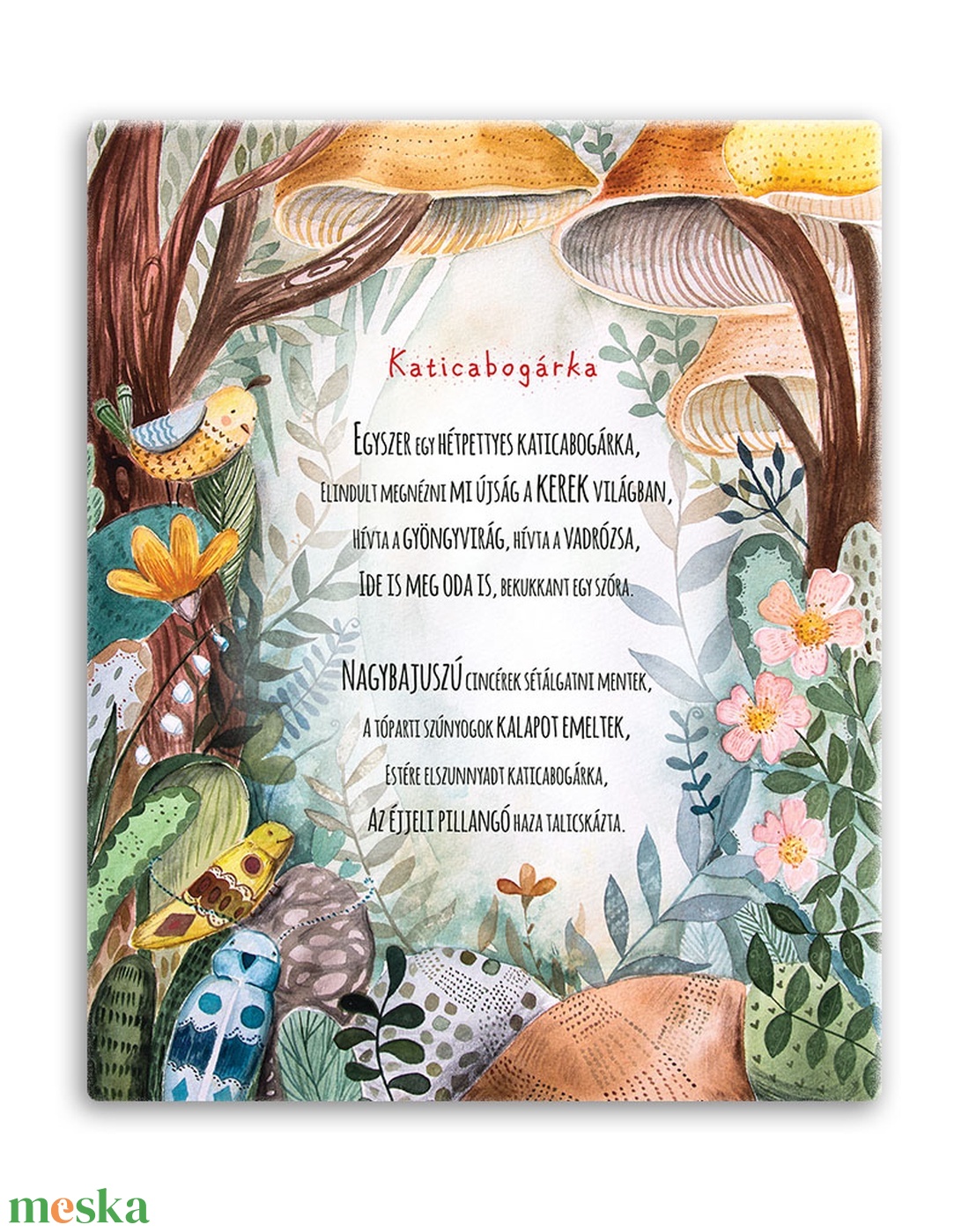 Katicabogárka vászonkép sorozat - otthon & életmód - dekoráció - kép & falikép - vászonkép - Meska.hu Katicabogárka vászonkép sorozat - otthon & életmód - dekoráció - kép & falikép - vászonkép - Meska.hu