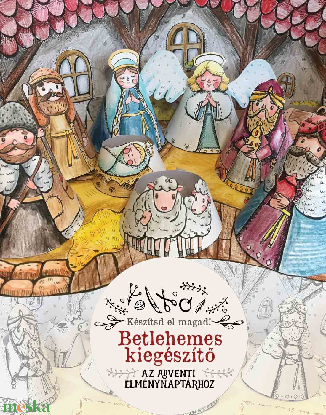 Betlehemes kiegészítő az adventi kalendáriumomhoz - karácsony - adventi díszek - adventi naptár - Meska.hu Betlehemes kiegészítő az adventi kalendáriumomhoz - karácsony - adventi díszek - adventi naptár - Meska.hu