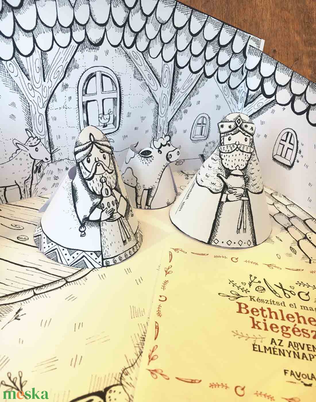 Betlehemes kiegészítő az adventi kalendáriumomhoz - karácsony - adventi díszek - adventi naptár - Meska.hu Betlehemes kiegészítő az adventi kalendáriumomhoz - karácsony - adventi díszek - adventi naptár - Meska.hu