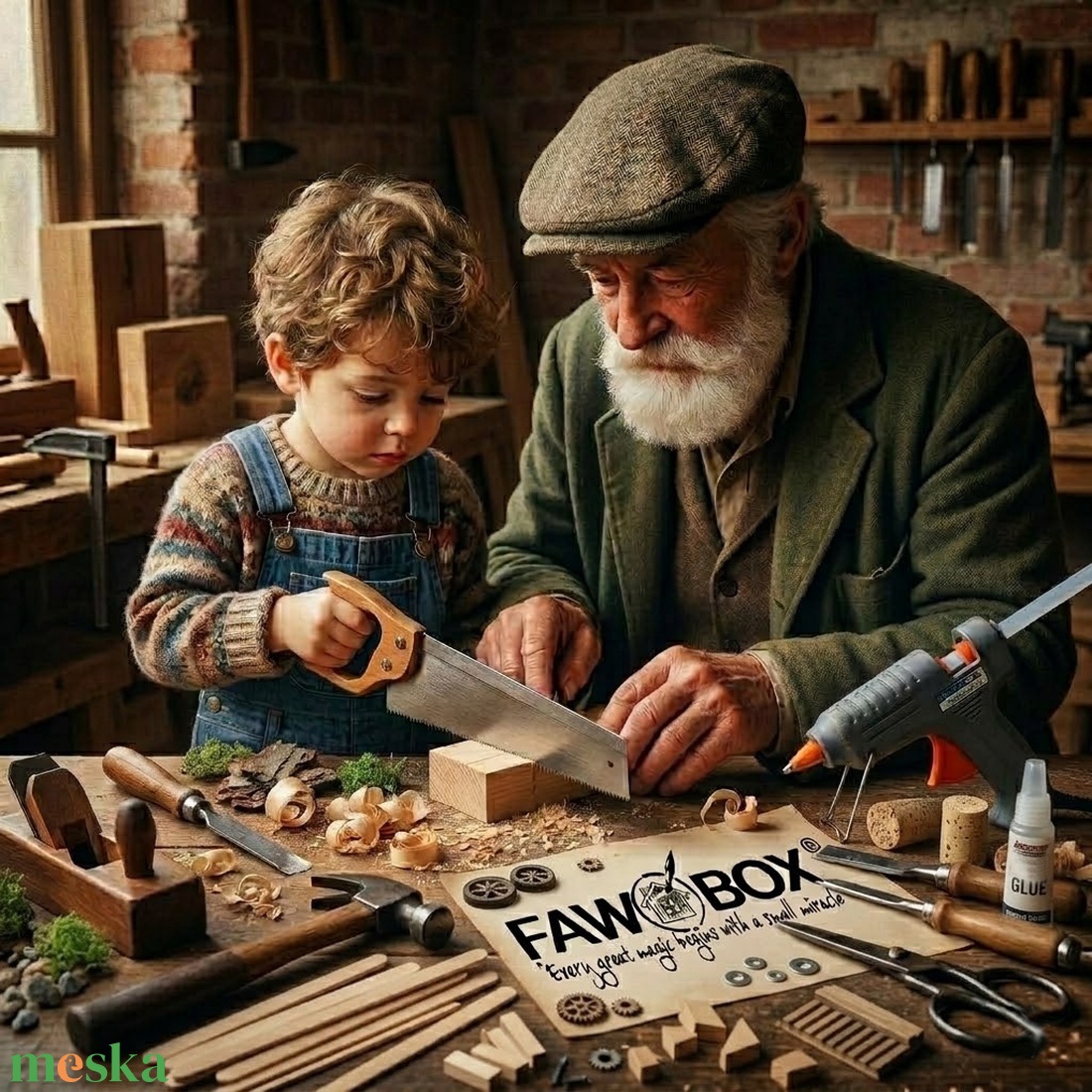 Fawo-építő- box - kellékek & szerszámok - dekorációs kellékek - egyéb kellékek - Meska.hu
