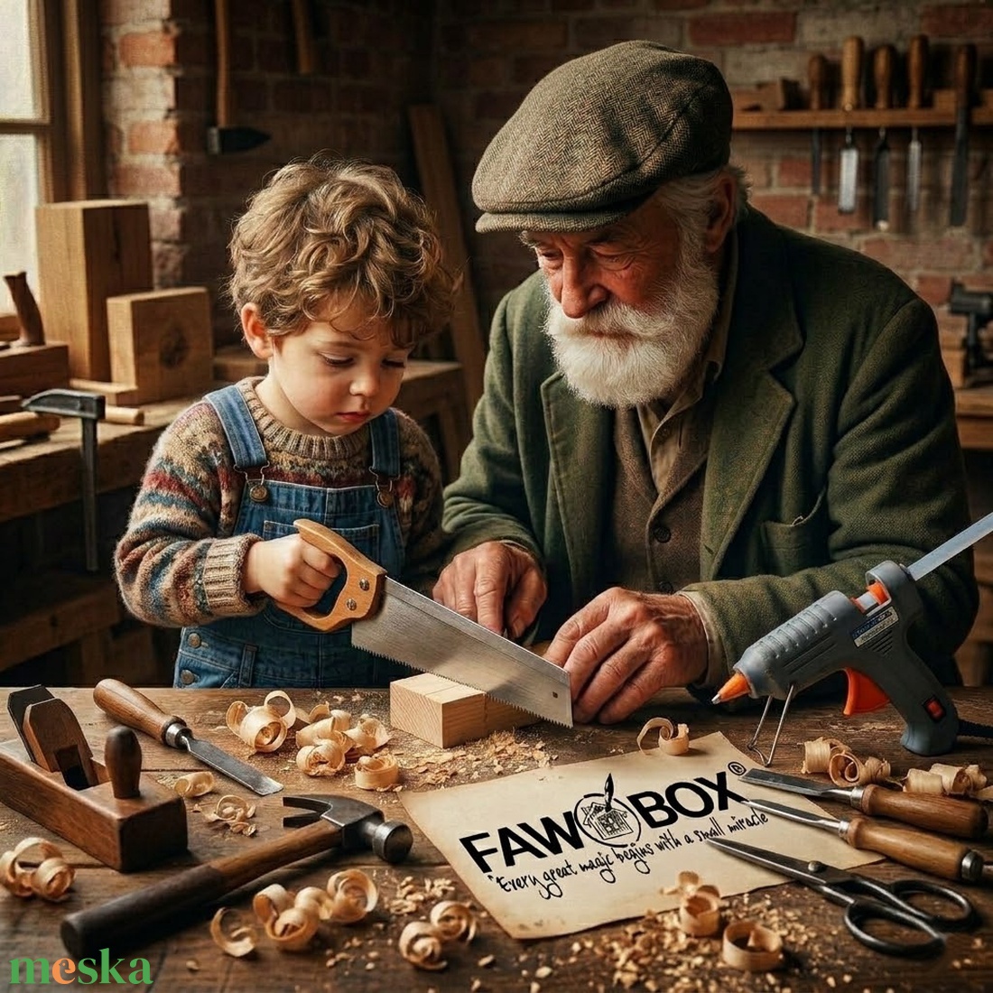 Fawo eszköz box - kellékek & szerszámok - szerszámok, eszközök - kiegészítők - Meska.hu