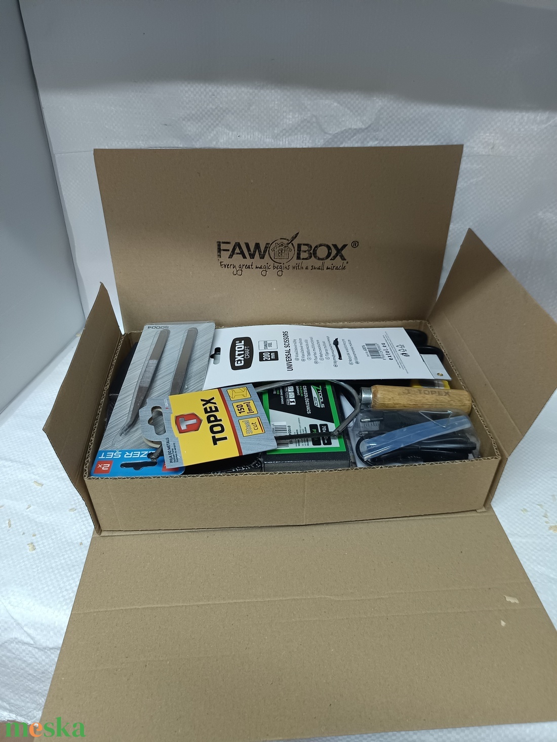 Fawo eszköz box - kellékek & szerszámok - szerszámok, eszközök - kiegészítők - Meska.hu