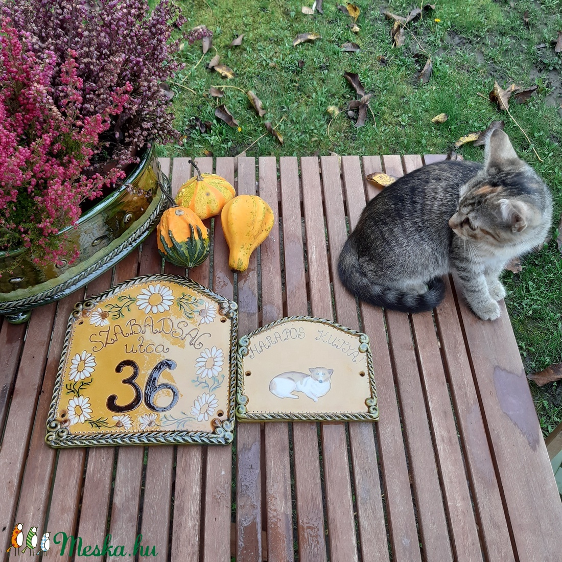 Házszám - otthon & életmód - ház & kert - házszám - Meska.hu