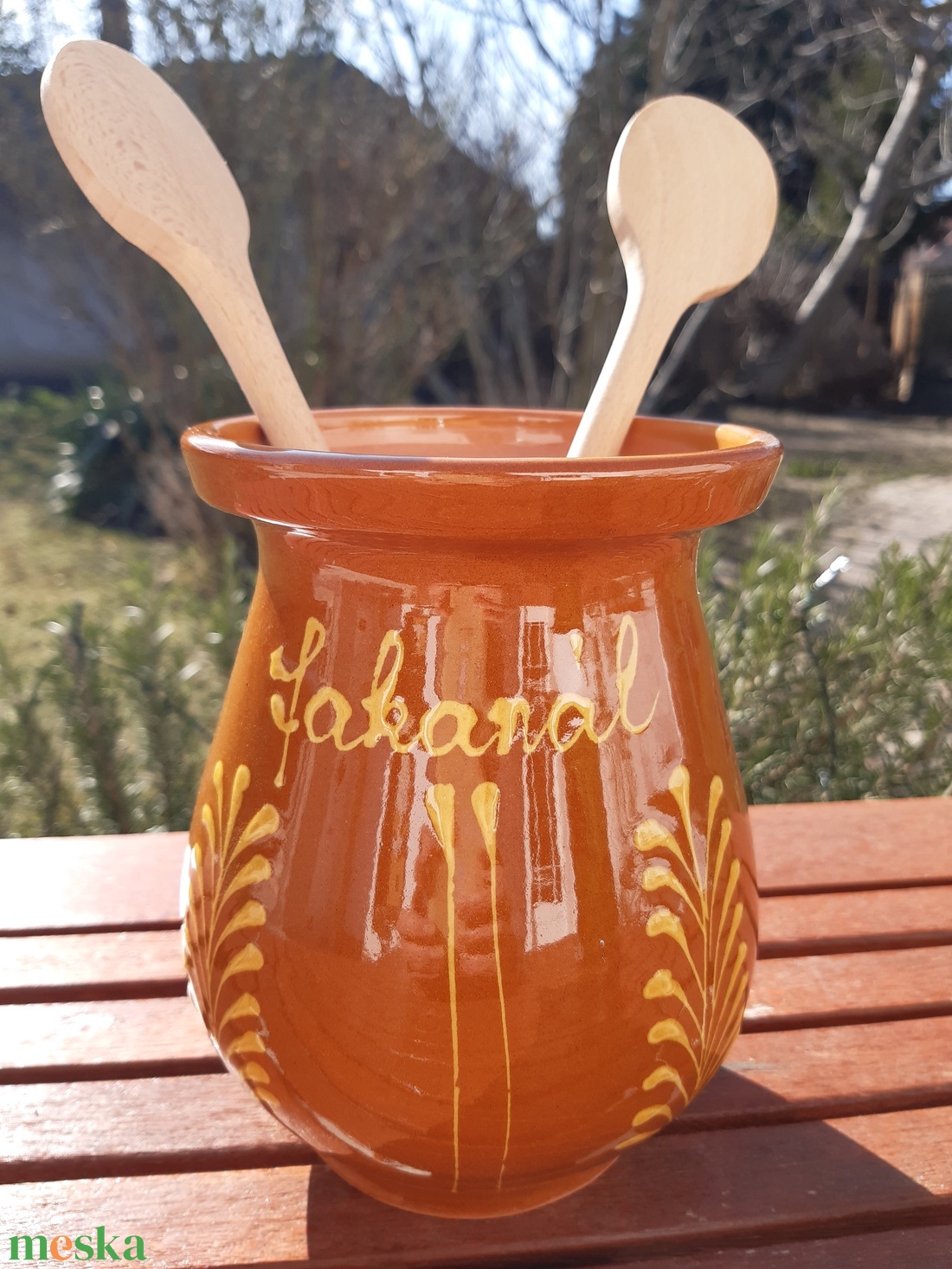 fakanáltartó - otthon & életmód - konyhafelszerelés, tálalás - sütés, főzés - fakanál & fakanáltartó - Meska.hu