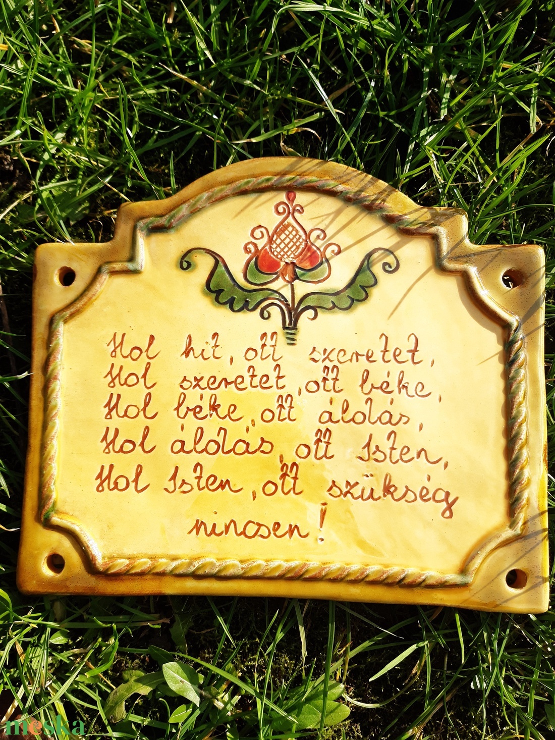 Házi áldás - művészet - szobor - kerámia - Meska.hu