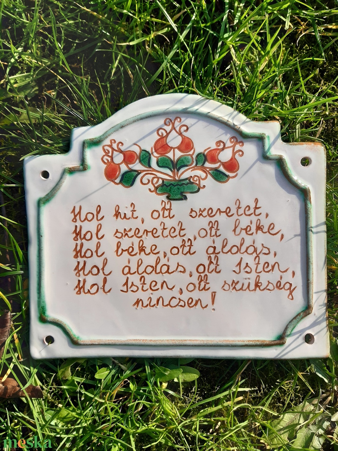 Házi áldás - művészet - szobor - kerámia - Meska.hu