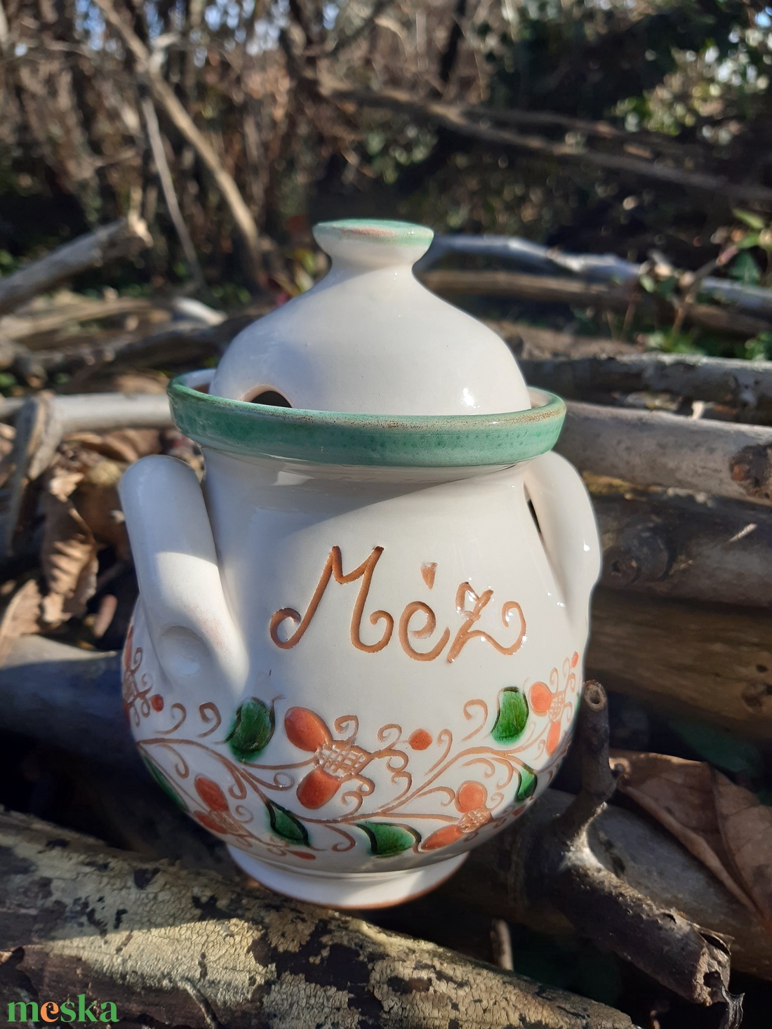 Mézescsupor - otthon & életmód - konyhafelszerelés, tálalás - konyhai tárolás - méz & vajtartó - Meska.hu