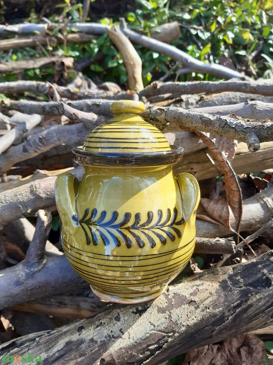 Mézescsupor - otthon & életmód - konyhafelszerelés, tálalás - konyhai tárolás - méz & vajtartó - Meska.hu