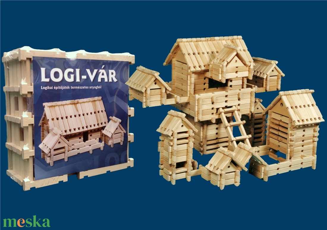 4 cs. LOGI-VÁR natúr fa építőjáték (344 elem) - játék & sport - építőjáték - Meska.hu 4 cs. LOGI-VÁR natúr fa építőjáték (344 elem) - játék & sport - építőjáték - Meska.hu