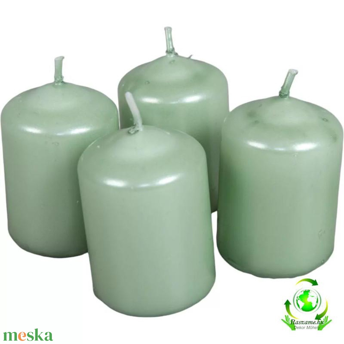 Metál adventi gyertya szett 40x60mm - menta - kellékek & szerszámok - dekorációs kellékek - dekorációs gyertya - Meska.hu Metál adventi gyertya szett 40x60mm - menta - kellékek & szerszámok - dekorációs kellékek - dekorációs gyertya - Meska.hu