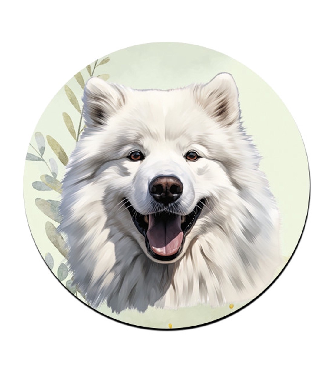 Samoyed portré mintás bögre alátét -  - Meska.hu