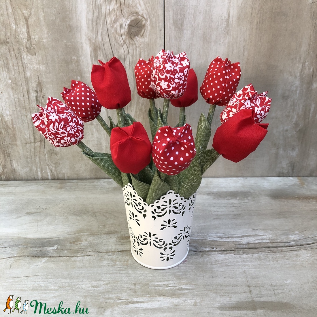 Tulipán kaspóval /szett: 12 db/ ingyen ajándékkísérővel - - Meska.hu Tulipán kaspóval /szett: 12 db/ ingyen ajándékkísérővel - - Meska.hu