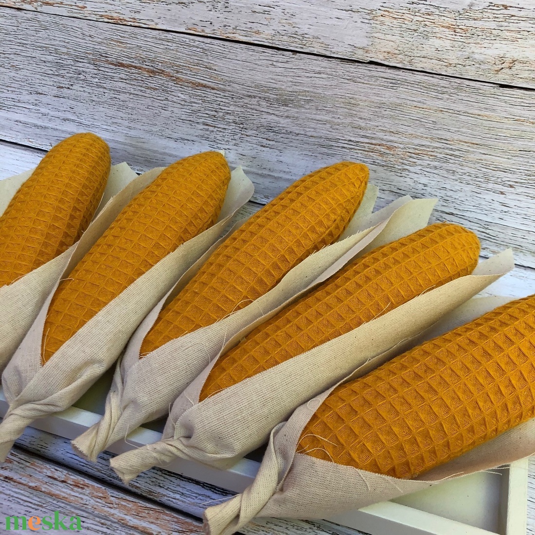 Kukorica dekoráció szett (5 db) - otthon & életmód - dekoráció - Meska.hu
