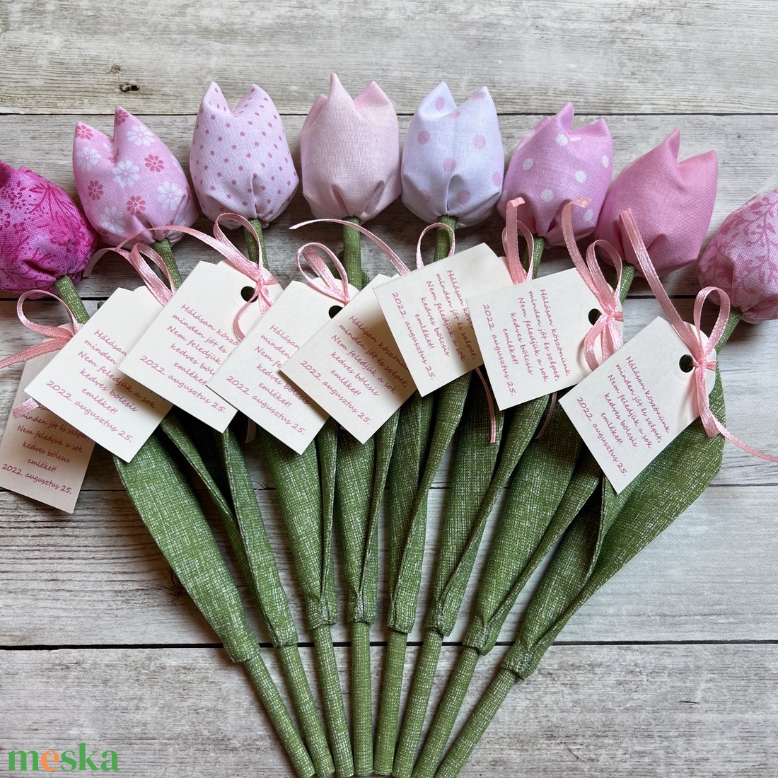 Textil tulipán /szett: 8 db/ bölcsődei búcsúajándék - otthon & életmód - dekoráció - virágdísz és tartó - csokor & virágdísz - Meska.hu Textil tulipán /szett: 8 db/ bölcsődei búcsúajándék - otthon & életmód - dekoráció - virágdísz és tartó - csokor & virágdísz - Meska.hu
