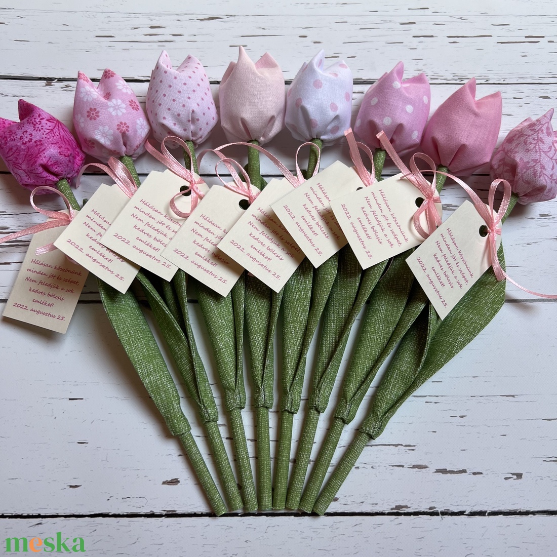 Textil tulipán /szett: 8 db/ bölcsődei búcsúajándék - otthon & életmód - dekoráció - virágdísz és tartó - csokor & virágdísz - Meska.hu Textil tulipán /szett: 8 db/ bölcsődei búcsúajándék - otthon & életmód - dekoráció - virágdísz és tartó - csokor & virágdísz - Meska.hu