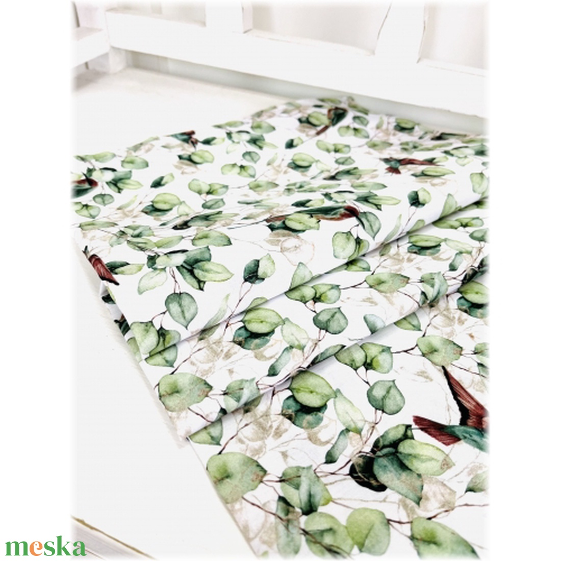 Terítő levél mintával (asztali futó 42x150 cm) - otthon & életmód - konyhafelszerelés, tálalás - tálalás - terítő - Meska.hu Terítő levél mintával (asztali futó 42x150 cm) - otthon & életmód - konyhafelszerelés, tálalás - tálalás - terítő - Meska.hu