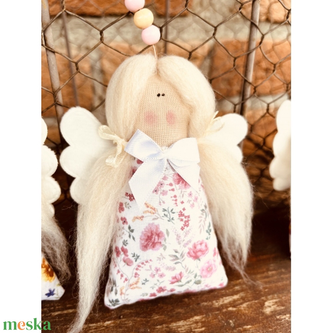 Angyal-dekoráció - otthon & életmód - dekoráció - fali és függő dekoráció - falra akasztható dekor - Meska.hu