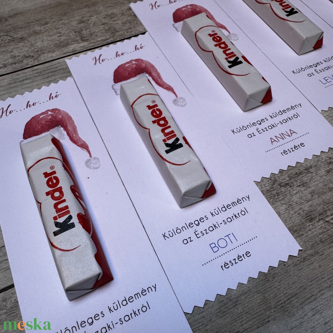 Különleges küldemény az Északi-sarkról  Mikulásos csokikísérő kártya -  - Meska.hu