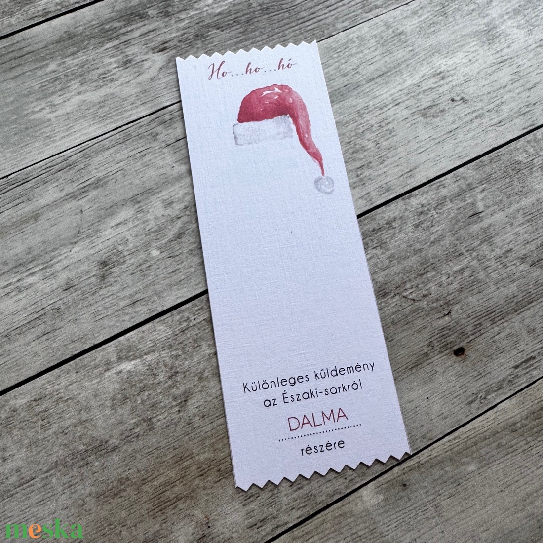 Különleges küldemény az Északi-sarkról � Mikulásos csokikísérő kártya - karácsony - mikulás - mikulás ajándékok - Meska.hu