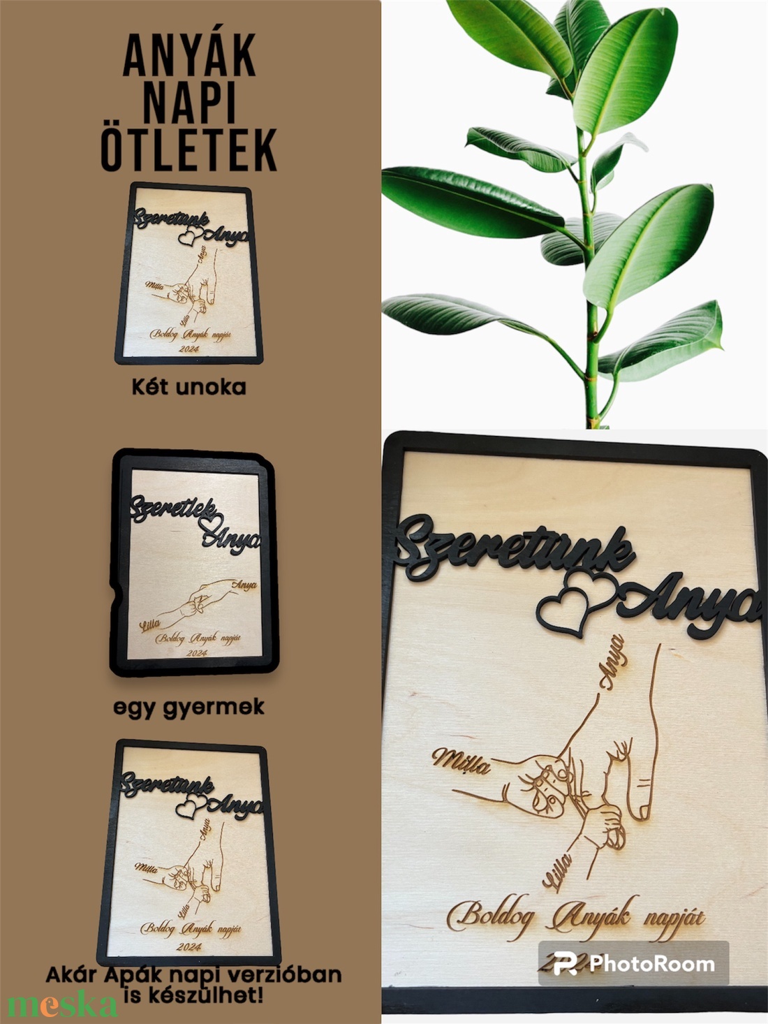Anyák napi képkeret - otthon & életmód - dekoráció - kép & falikép - táblakép - Meska.hu