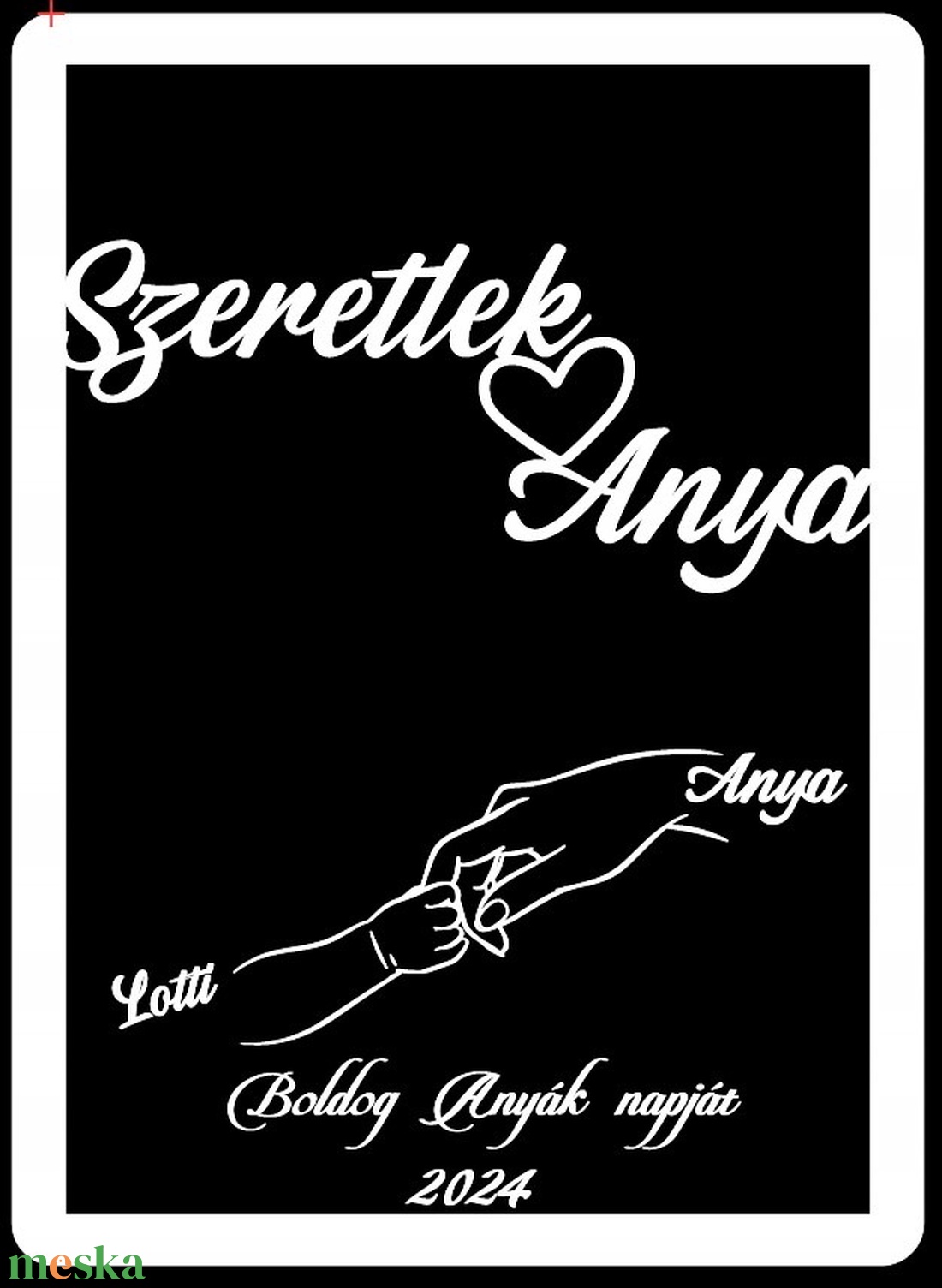 Anyák napi képkeret - otthon & életmód - dekoráció - kép & falikép - táblakép - Meska.hu