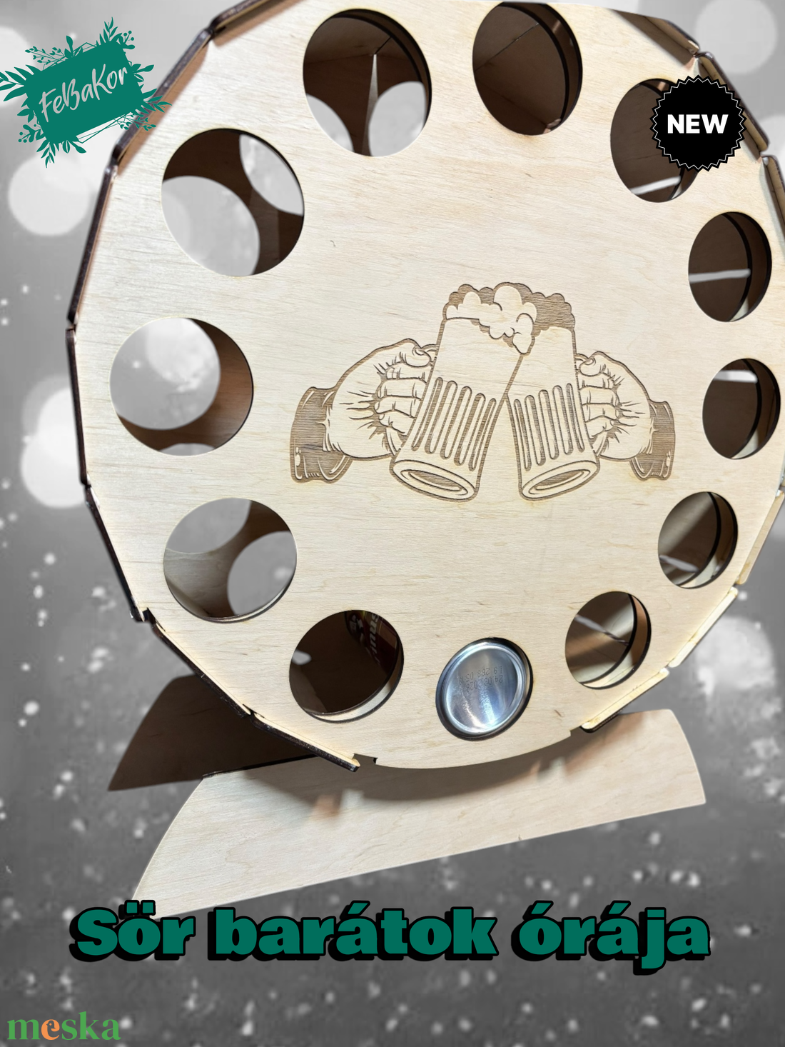 Sörös óra - otthon & életmód - dekoráció - dísztárgy - Meska.hu