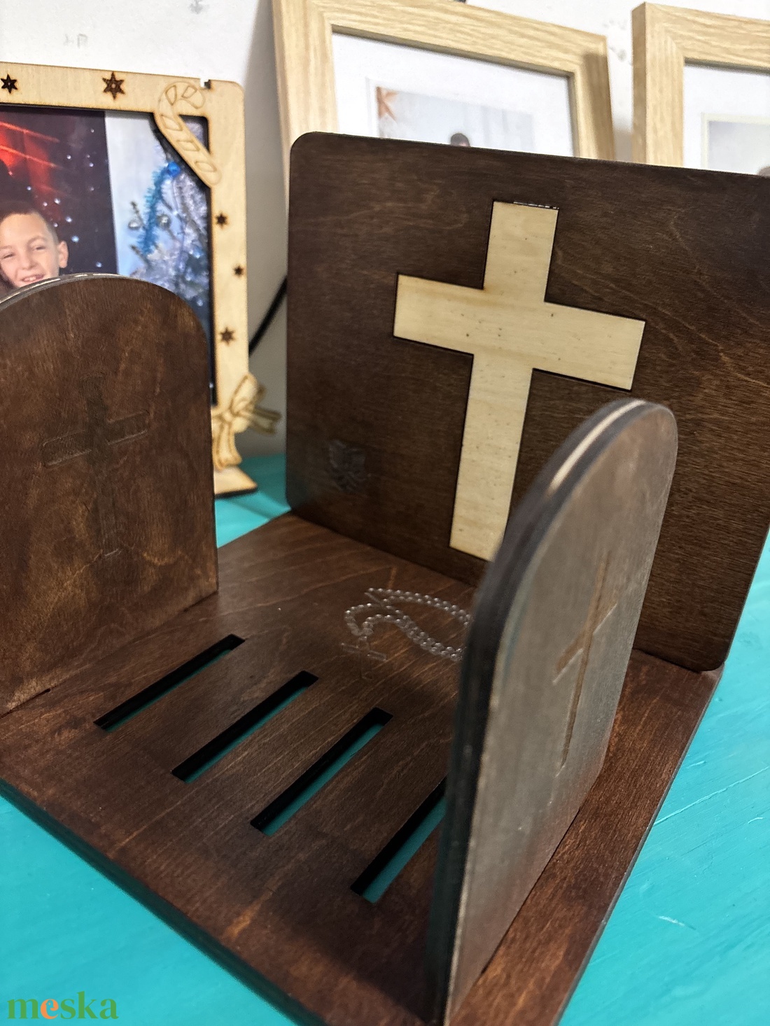 Bibliai könyvtámasz - otthon & életmód - tárolás & rendszerezés - íróasztali tároló - Meska.hu