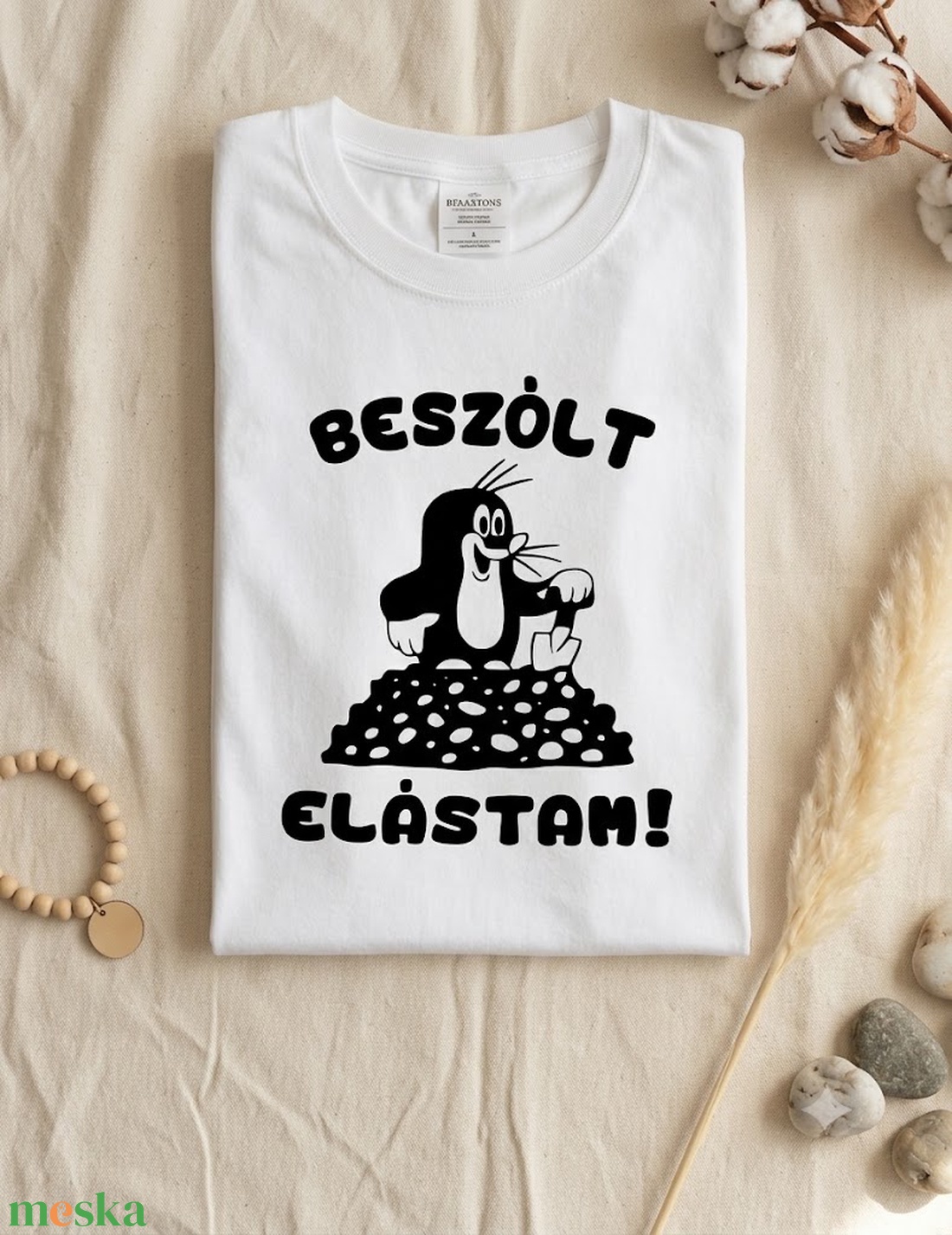 Kisvakond póló - ruha & divat - férfi ruha - póló - Meska.hu