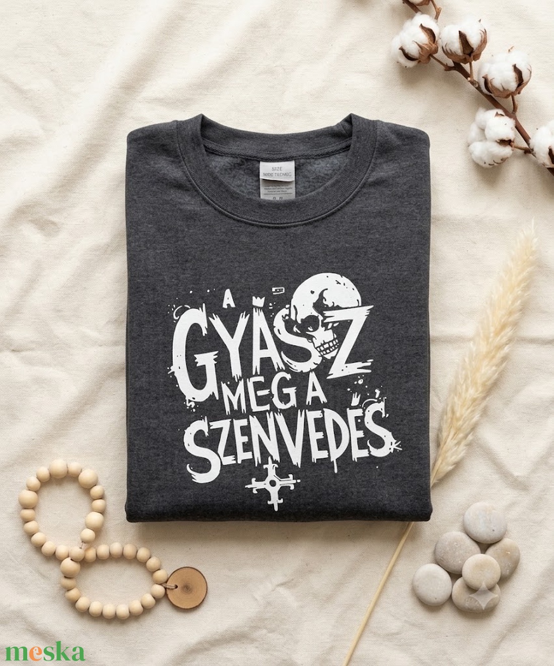 Gyász meg a szenvedés póló - ruha & divat - férfi ruha - póló - Meska.hu