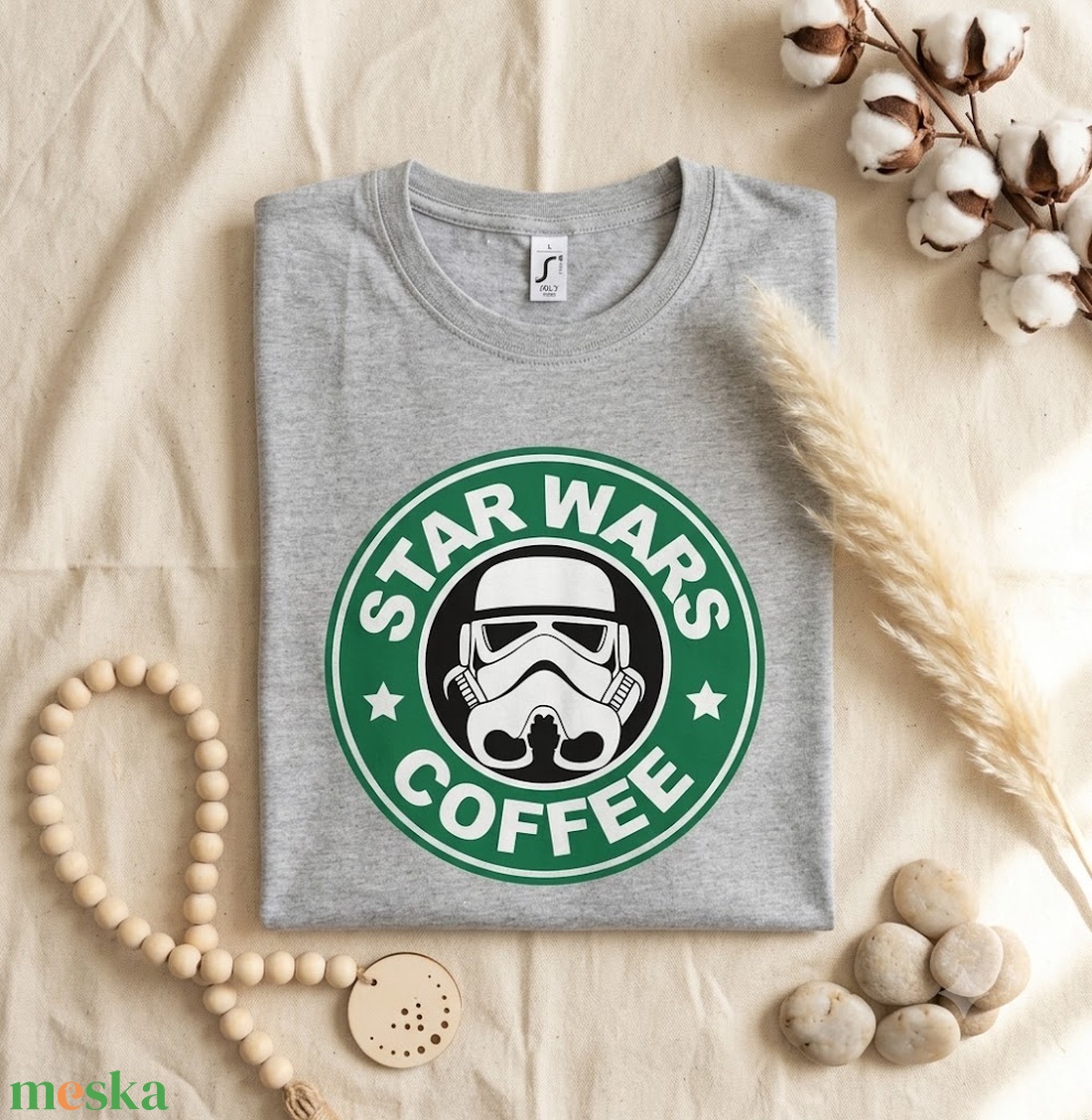 STAR WARS Coffee póló - ruha & divat - férfi ruha - póló - Meska.hu