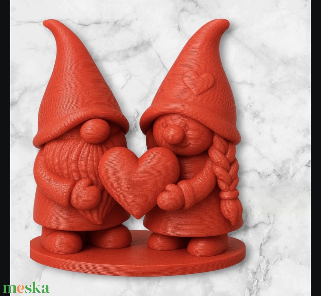 Red dwarf  dísztárgy - otthon & életmód - dekoráció - dekoratív figurák és szobrok - Meska.hu