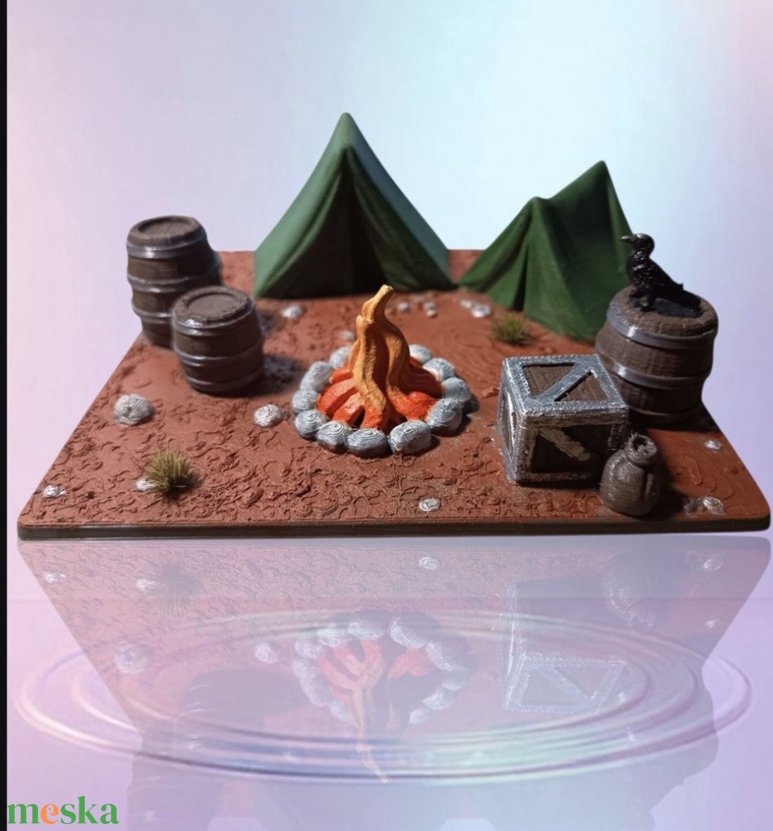 'Bandit' dioráma - művészet - makett, modell - Meska.hu