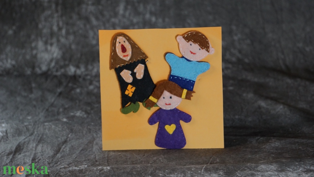 Jancsi és Juliska ujjbáb csomag - játék & sport - bábok - ujjbáb - Meska.hu