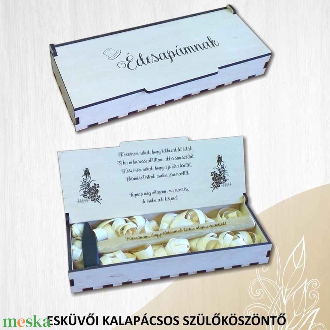 Esküvői szülőköszöntő ajándék (kalapácsos) + Lézervágott - esküvő - emlék & ajándék - szülőköszöntő ajándék - Meska.hu Esküvői szülőköszöntő ajándék (kalapácsos) + Lézervágott - esküvő - emlék & ajándék - szülőköszöntő ajándék - Meska.hu