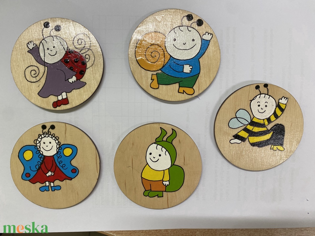 Háziállatok - hűtőmágnes csomag - otthon & életmód - konyhafelszerelés, tálalás - konyhai dekoráció - hűtőmágnes - Meska.hu