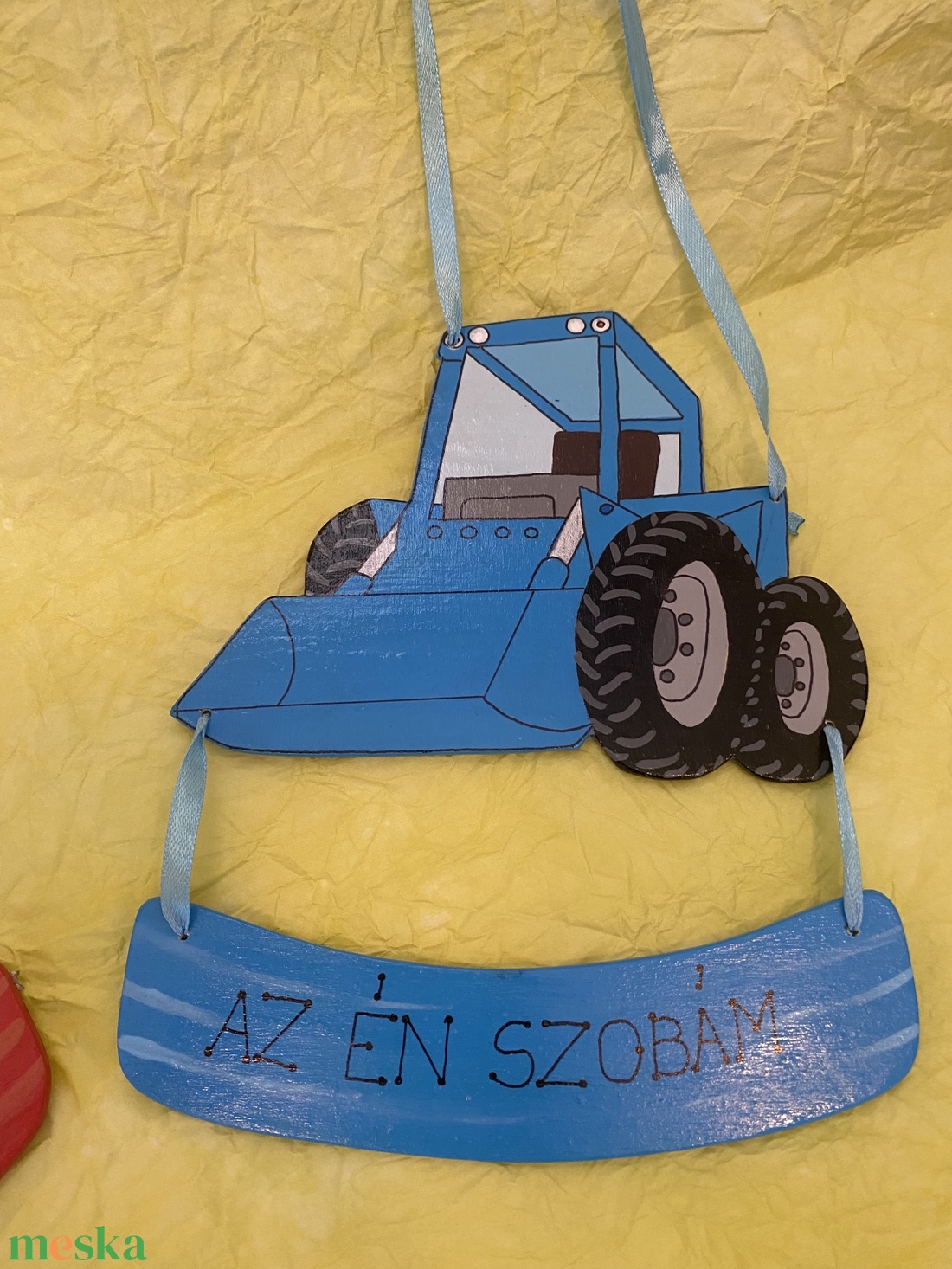 Markolós gyerekszoba tábla - otthon & életmód - dekoráció - ajtó- és ablak dekoráció - ajtótábla - Meska.hu