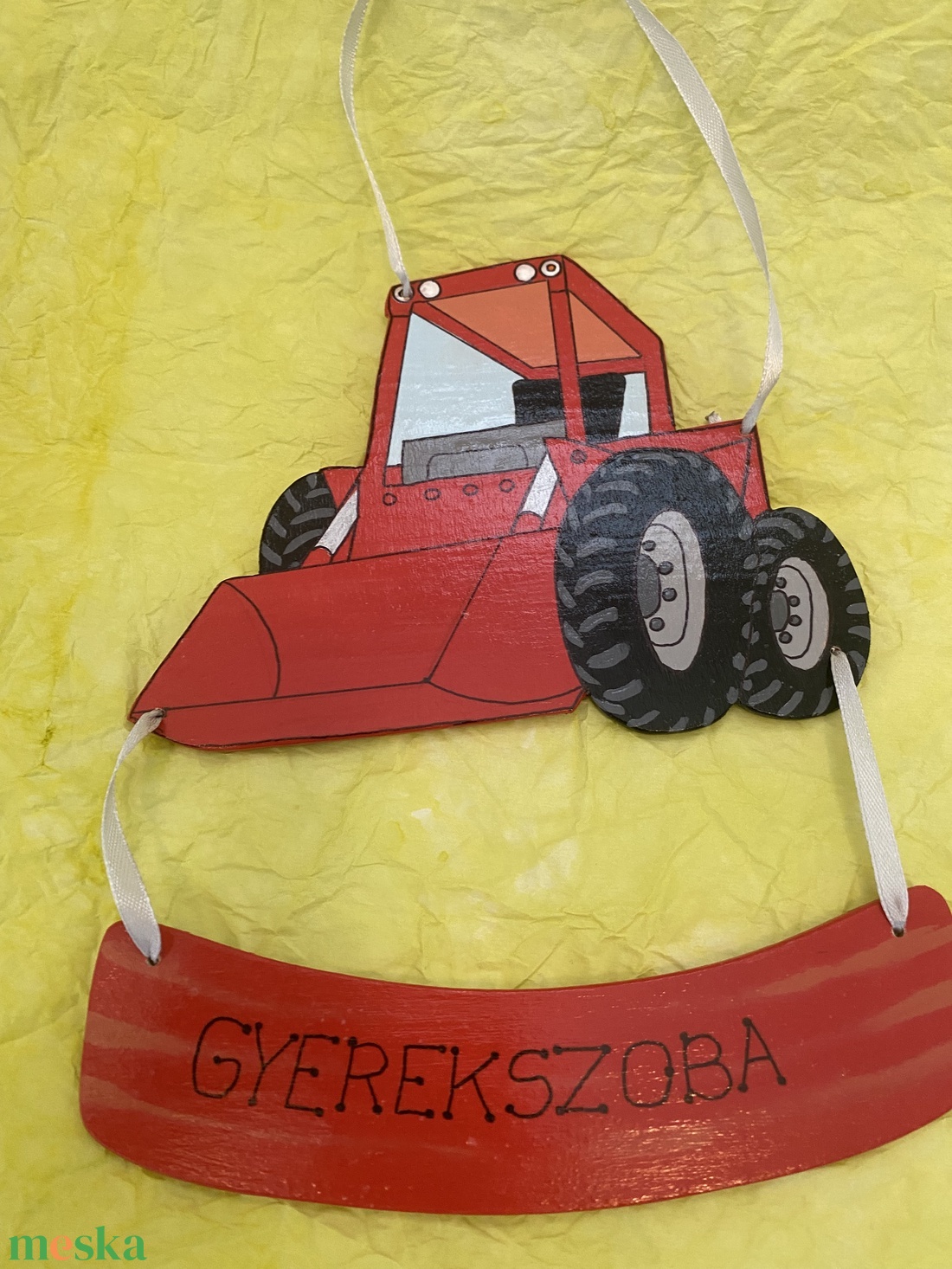 Markolós gyerekszoba tábla - otthon & életmód - dekoráció - ajtó- és ablak dekoráció - ajtótábla - Meska.hu