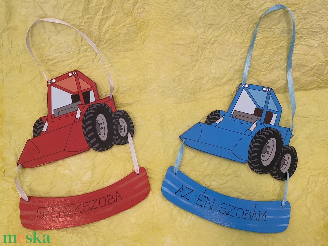 Markolós gyerekszoba tábla - otthon & életmód - dekoráció - ajtó- és ablak dekoráció - ajtótábla - Meska.hu