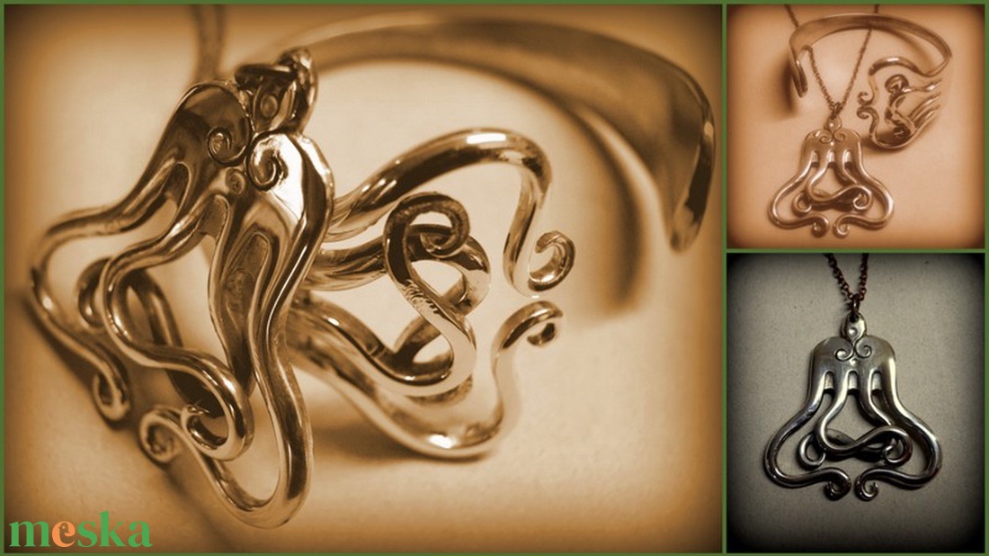 villa karkötő  medállal lobogás - ékszer - karkötő - karperec - Meska.hu