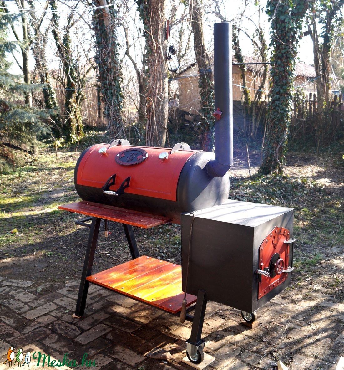 BBQ smoker -  - Meska.hu