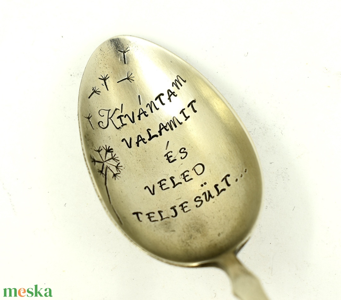 Kívántam valamit és veled teljesült - otthon & életmód - konyhafelszerelés, tálalás - tálalás - kanál & villa - Meska.hu